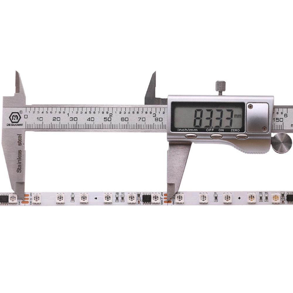 WS2811 DC24V SMD5050 72LEDs/m 8mm Flexible Addressable RGB LED Strip Light 5m/16.4ft WS2811 DC24V SMD5050 72LEDs/m 8mm Flexible Addressable RGB LED Strip Light 5m/16.4ft